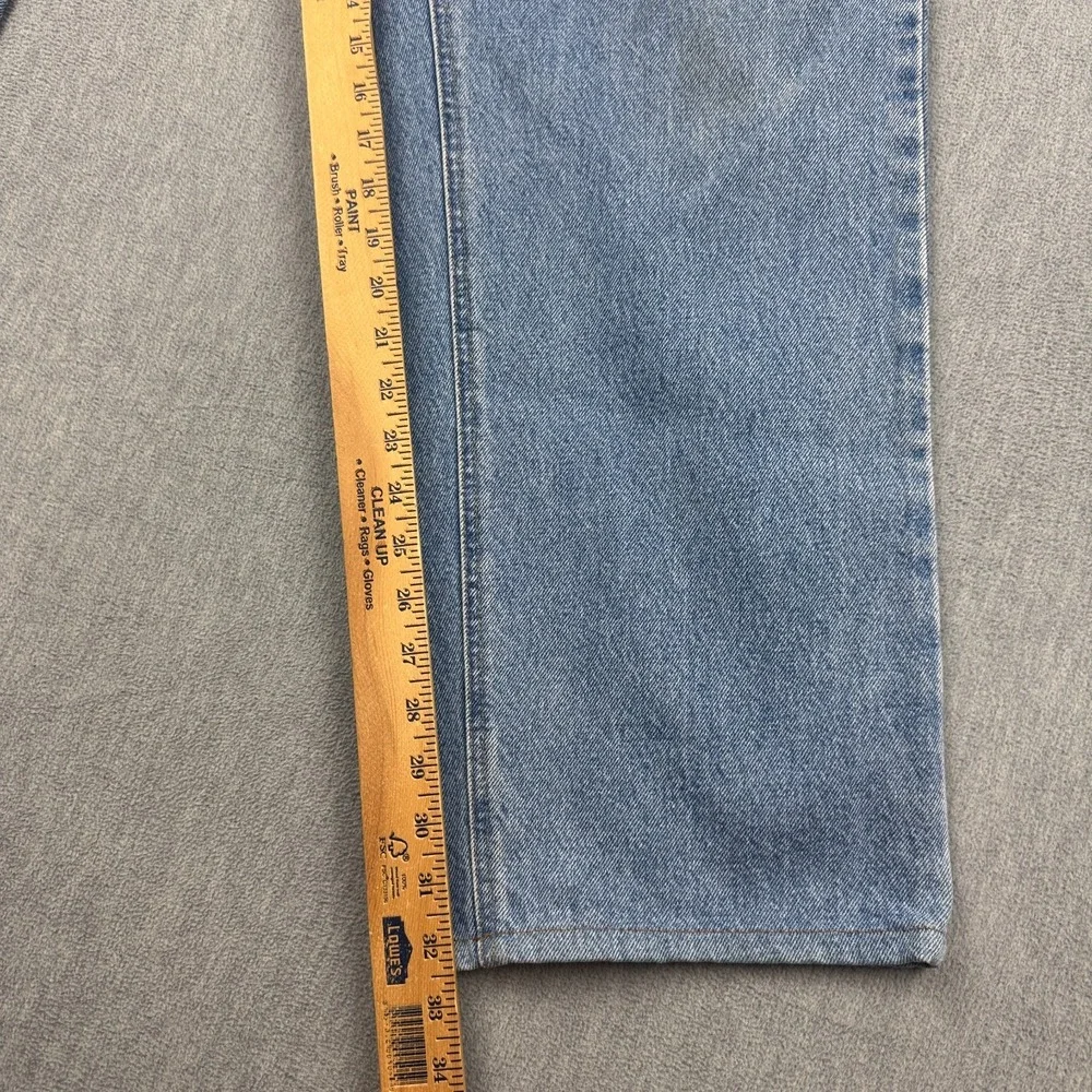 Vintage Carhartt Jeans Mens 35X34 Fit 35X32 Blue Denim Loose Fit Straight B167‎